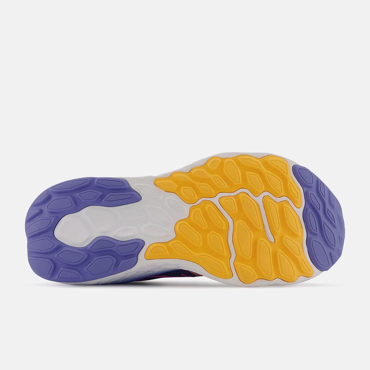 Running | Women New Balance Fresh Foam X 1080v12 Night Sky With Vibrant Orange And Vibrant Pink