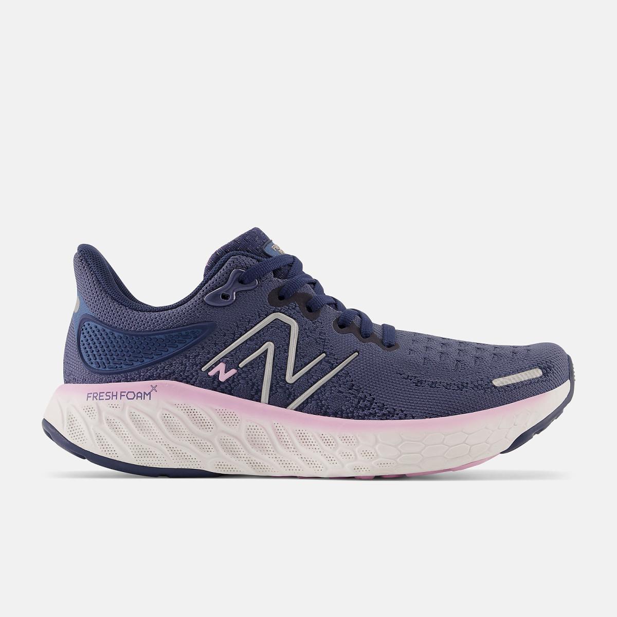 Running | Women New Balance Fresh Foam X 1080v12 Vintage Indigo With Lilac Cloud And Silver Metalic