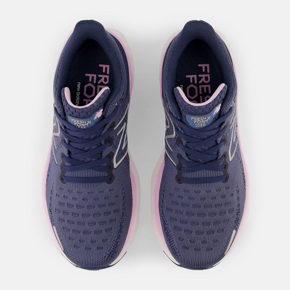 Running | Women New Balance Fresh Foam X 1080v12 Vintage Indigo With Lilac Cloud And Silver Metalic