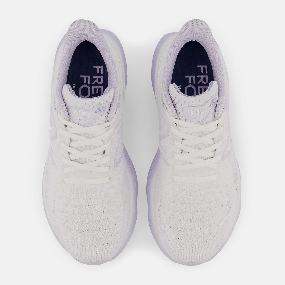 Running | Women New Balance Fresh Foam X 1080v12 White With Libra And Violet Haze