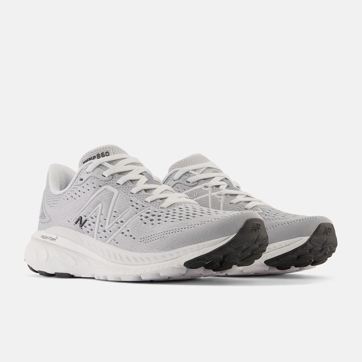 Running | Women New Balance Fresh Foam X 860v13 Aluminum Grey With Quartz Grey And Blacktop