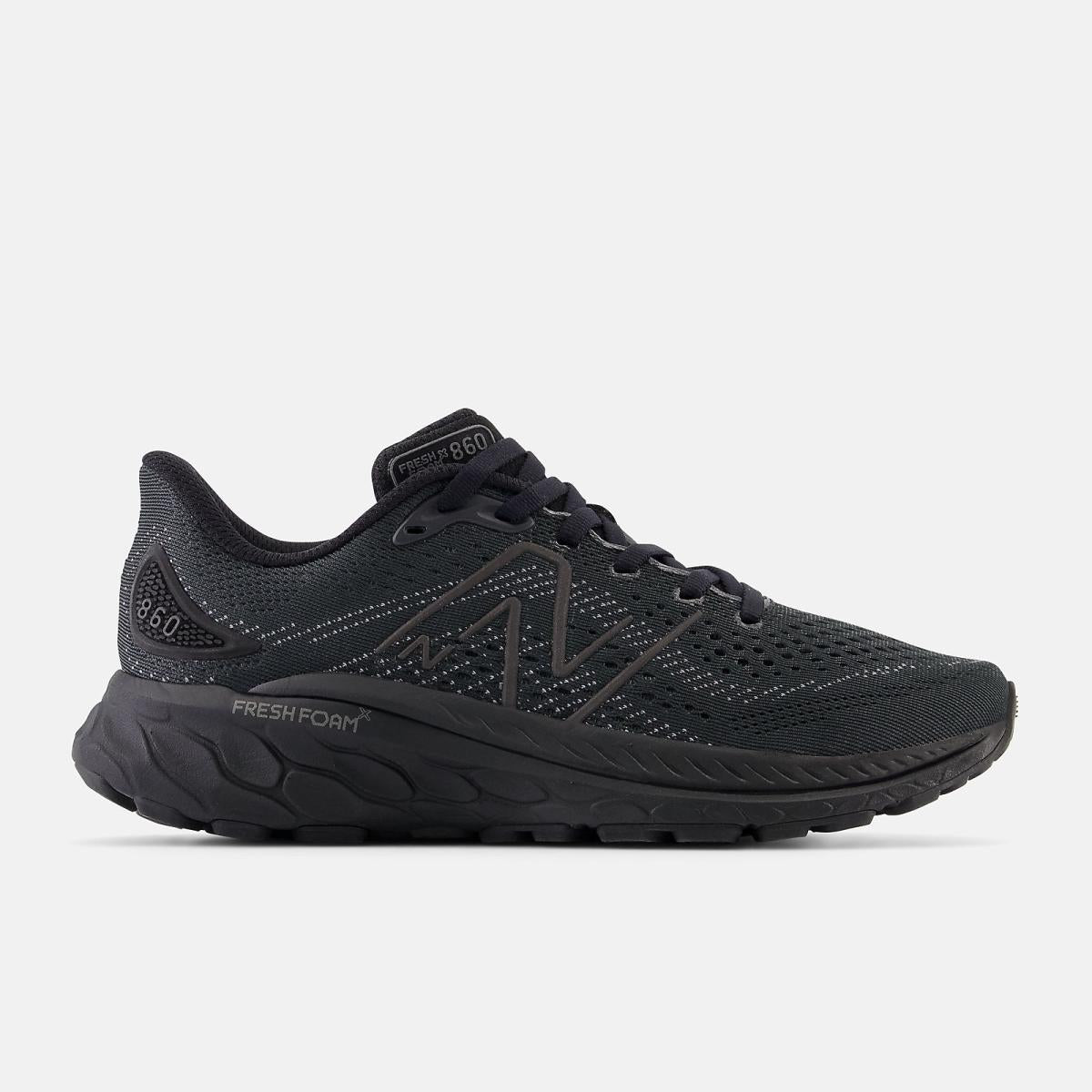Running | Women New Balance Fresh Foam X 860v13 Black With Lead And Black Metallic