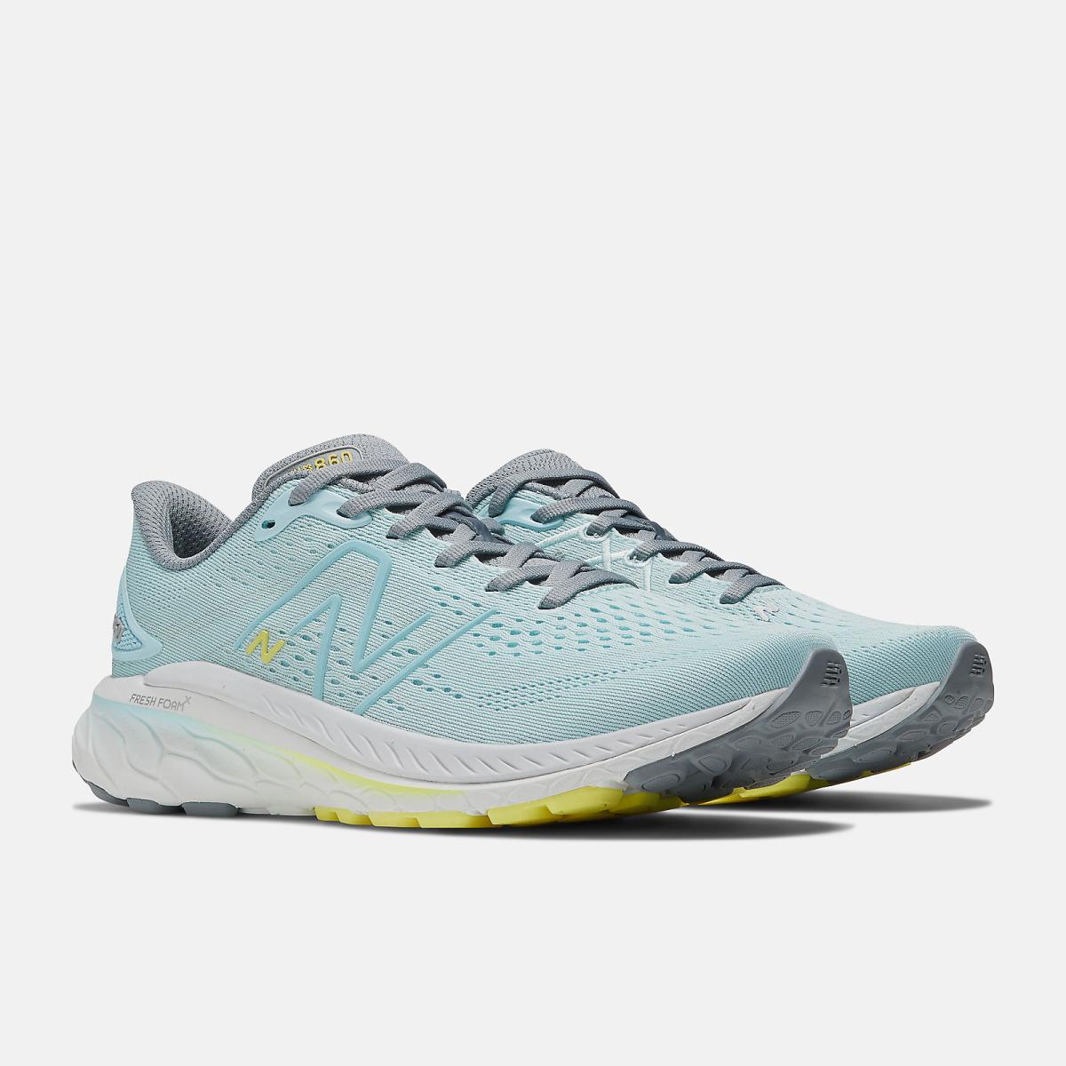 Running | Women New Balance Fresh Foam X 860v13 Blue With Steel And Cosmic Pineapple