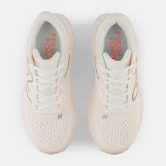 Running | Women New Balance Fresh Foam X 860v13 White With Light Gold Metallic And Grapefruit