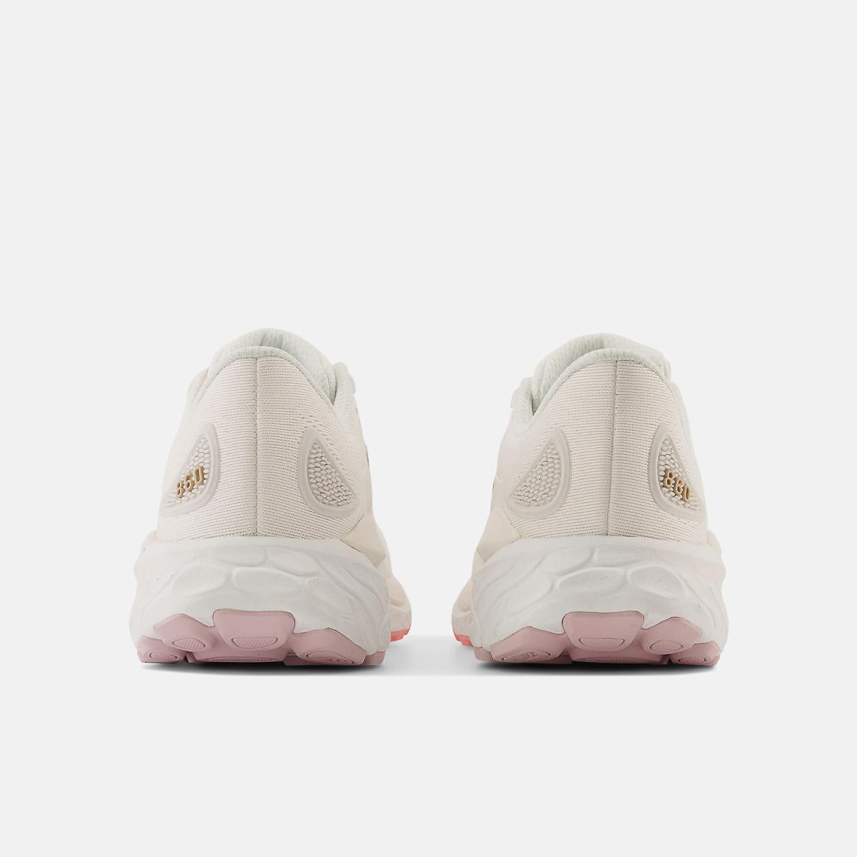 Running | Women New Balance Fresh Foam X 860v13 White With Light Gold Metallic And Grapefruit