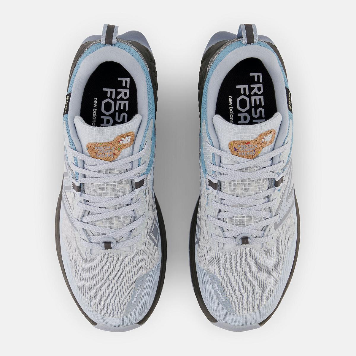 Running | Women New Balance Fresh Foam X Hierro V7 GTX Starlight With Blacktop And Light Arctic Grey