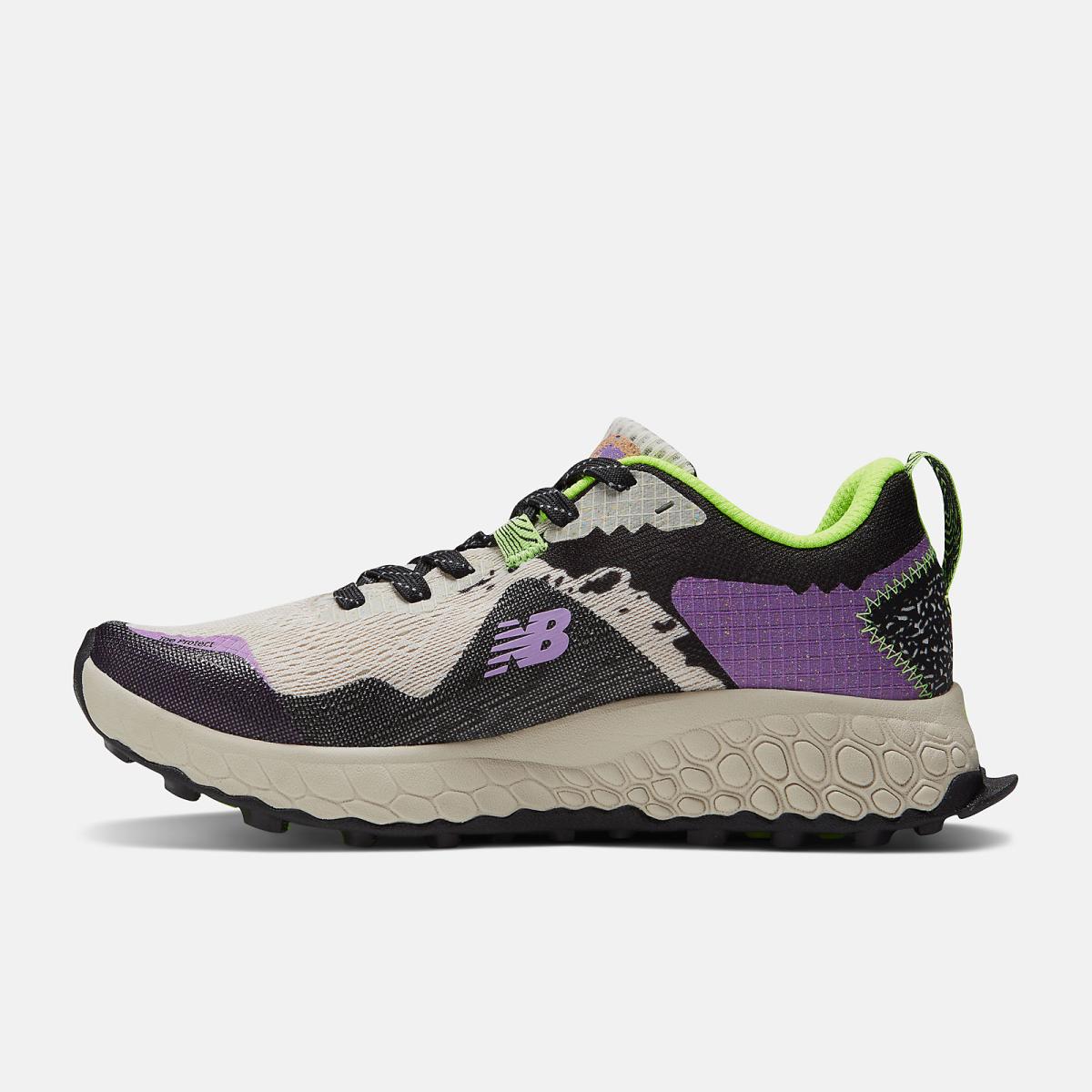 Running | Women New Balance Fresh Foam X Hierro V7 Moonbeam With Electric Purple