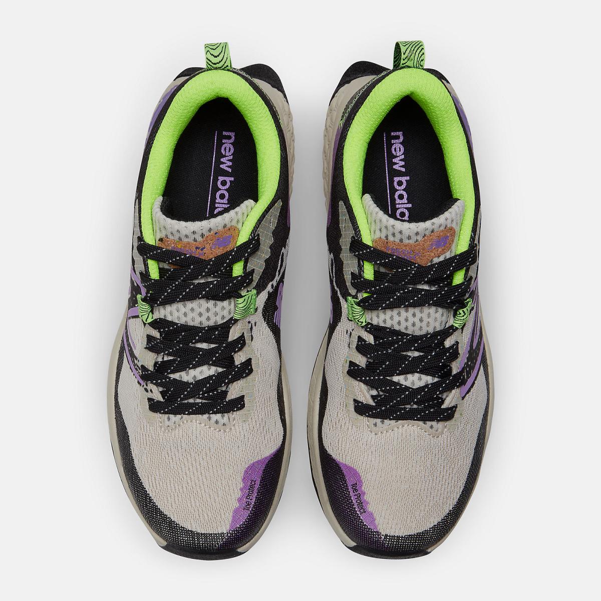 Running | Women New Balance Fresh Foam X Hierro V7 Moonbeam With Electric Purple