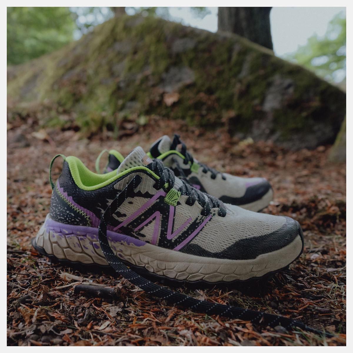 Running | Women New Balance Fresh Foam X Hierro V7 Moonbeam With Electric Purple