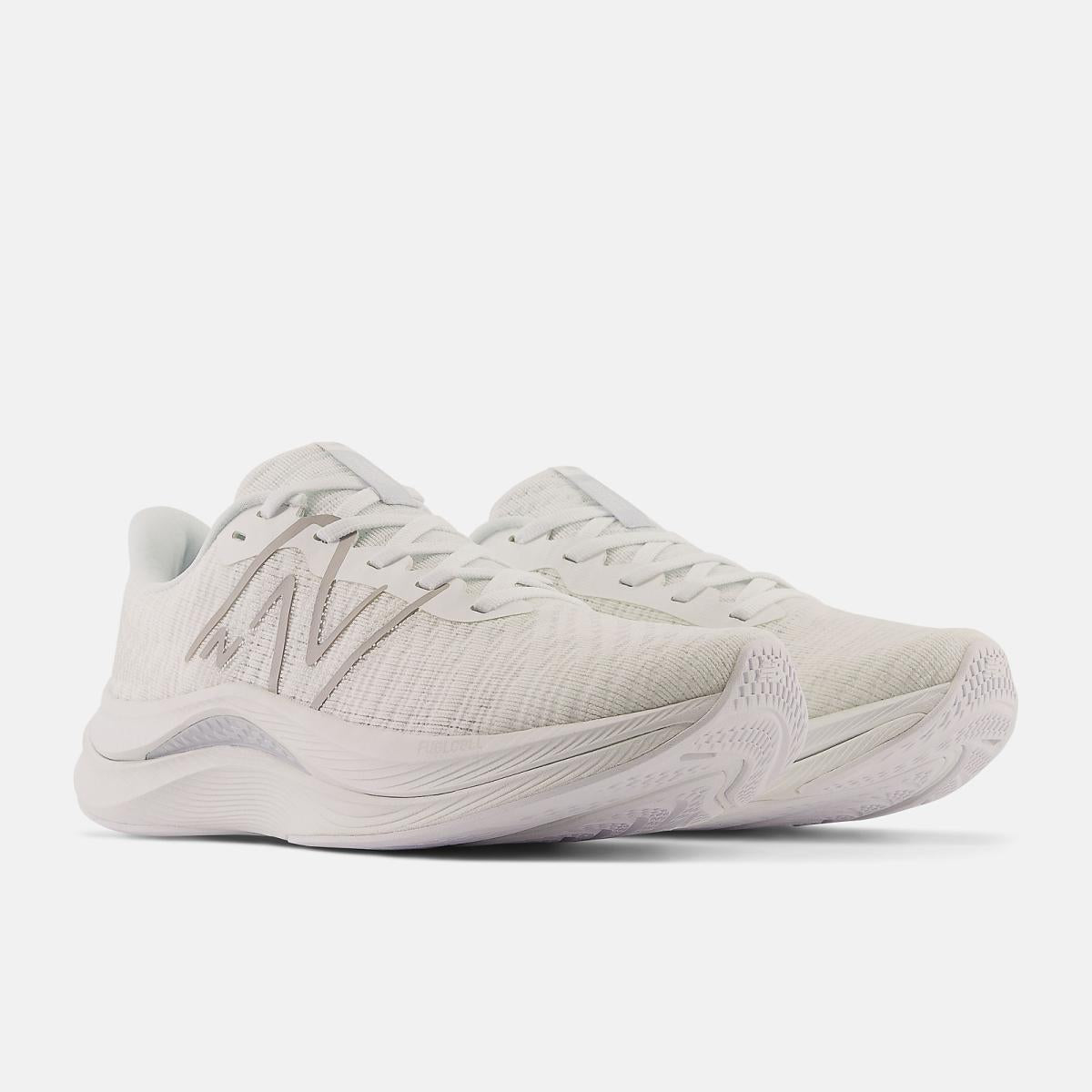 Running | Women New Balance FuelCell Propel V4 White With Quartz Grey