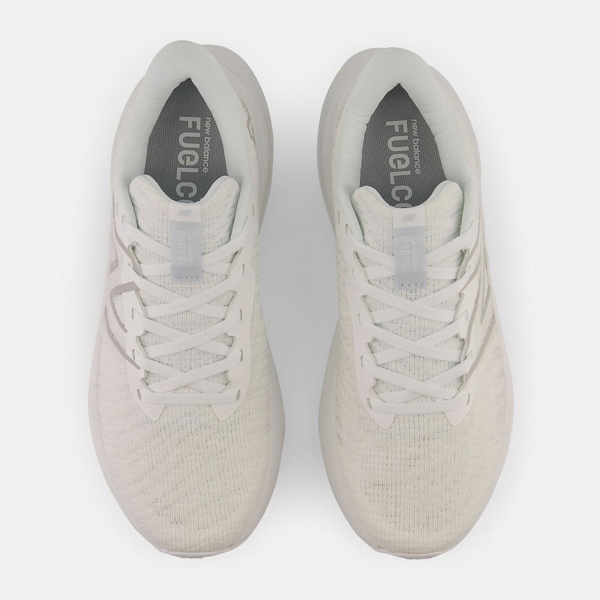Running | Women New Balance FuelCell Propel V4 White With Quartz Grey