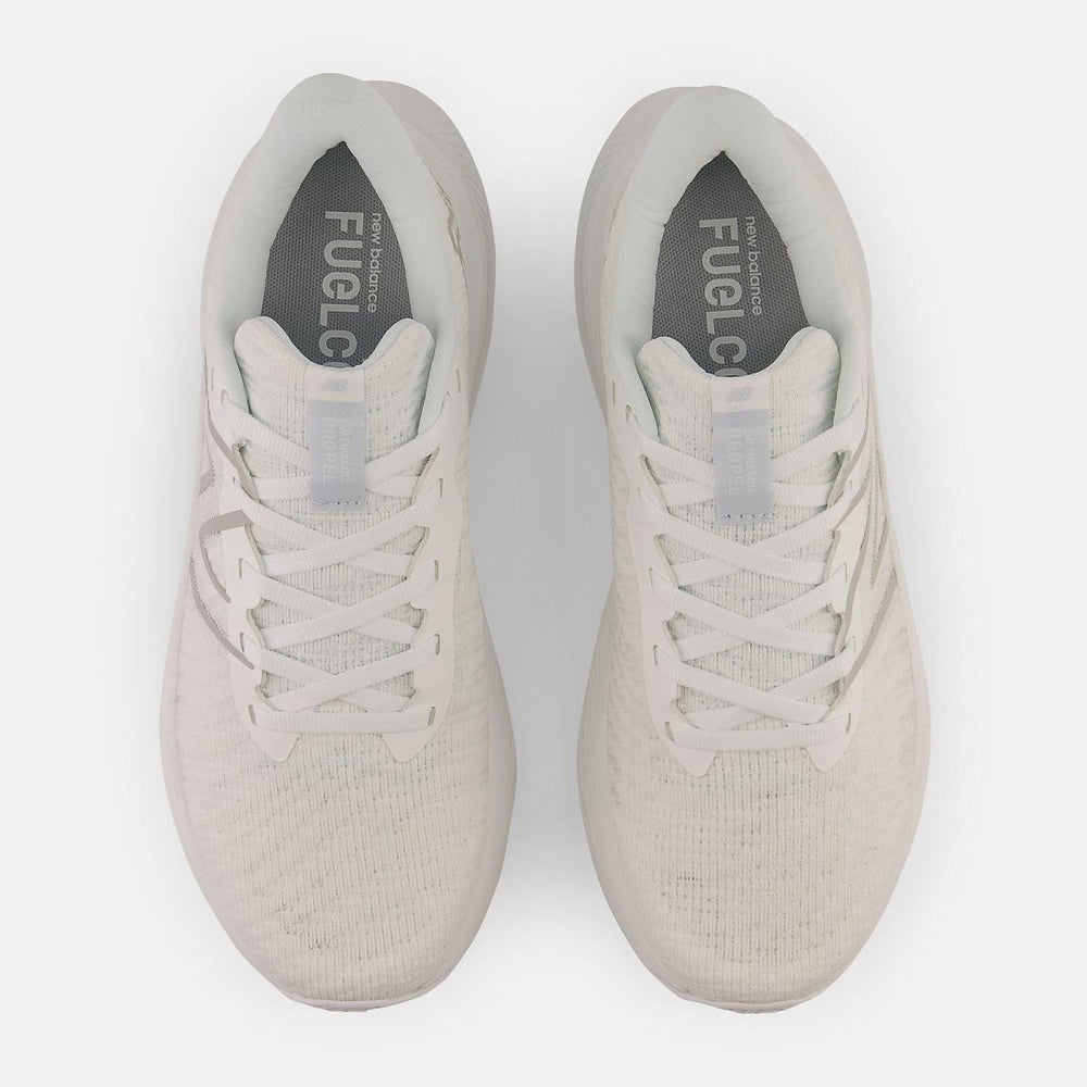 Running | Women New Balance FuelCell Propel V4 White With Quartz Grey