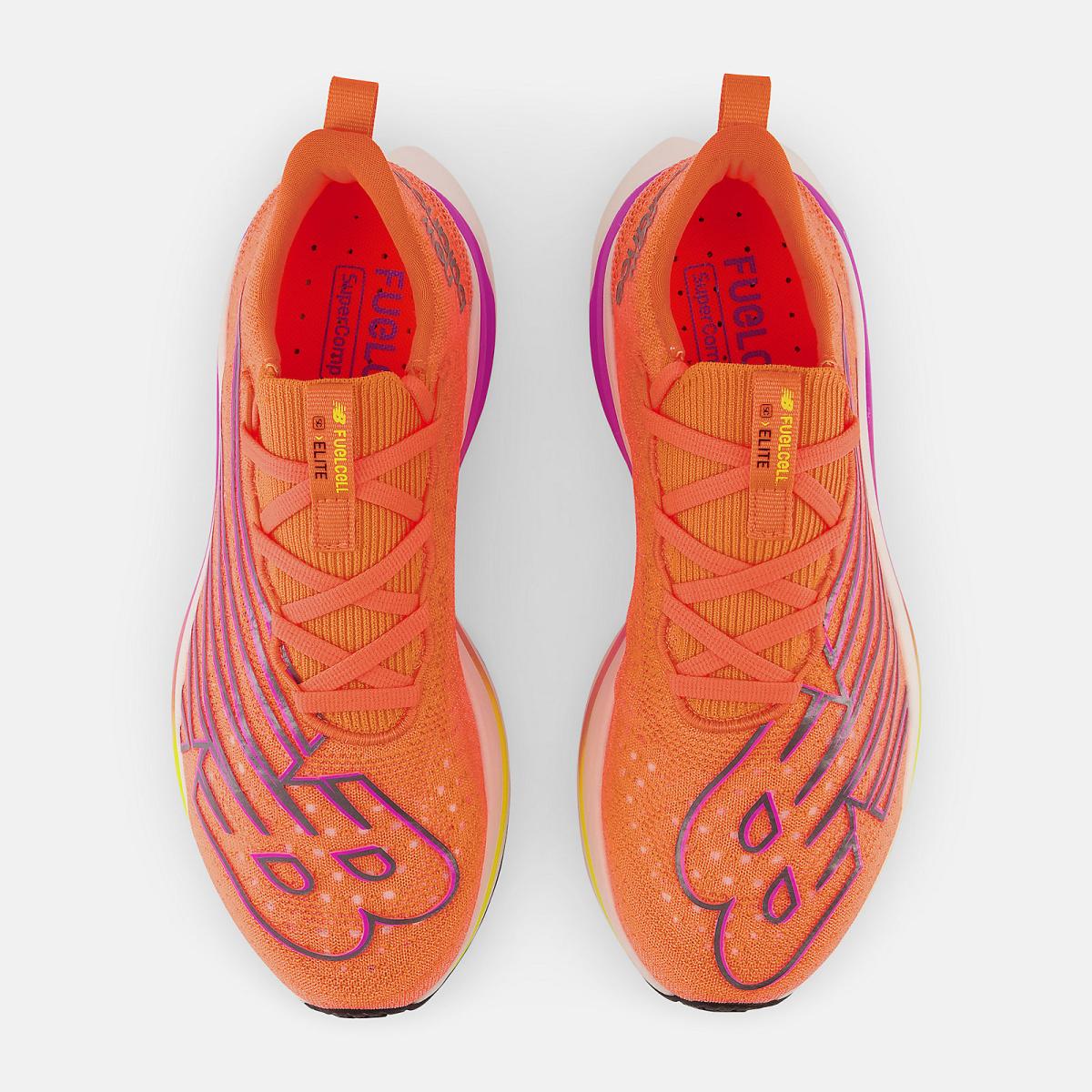 Running | Women New Balance FuelCell SuperComp Elite V3 Cosmic Rose With Neon Dragonfly And Cosmic Pineapple