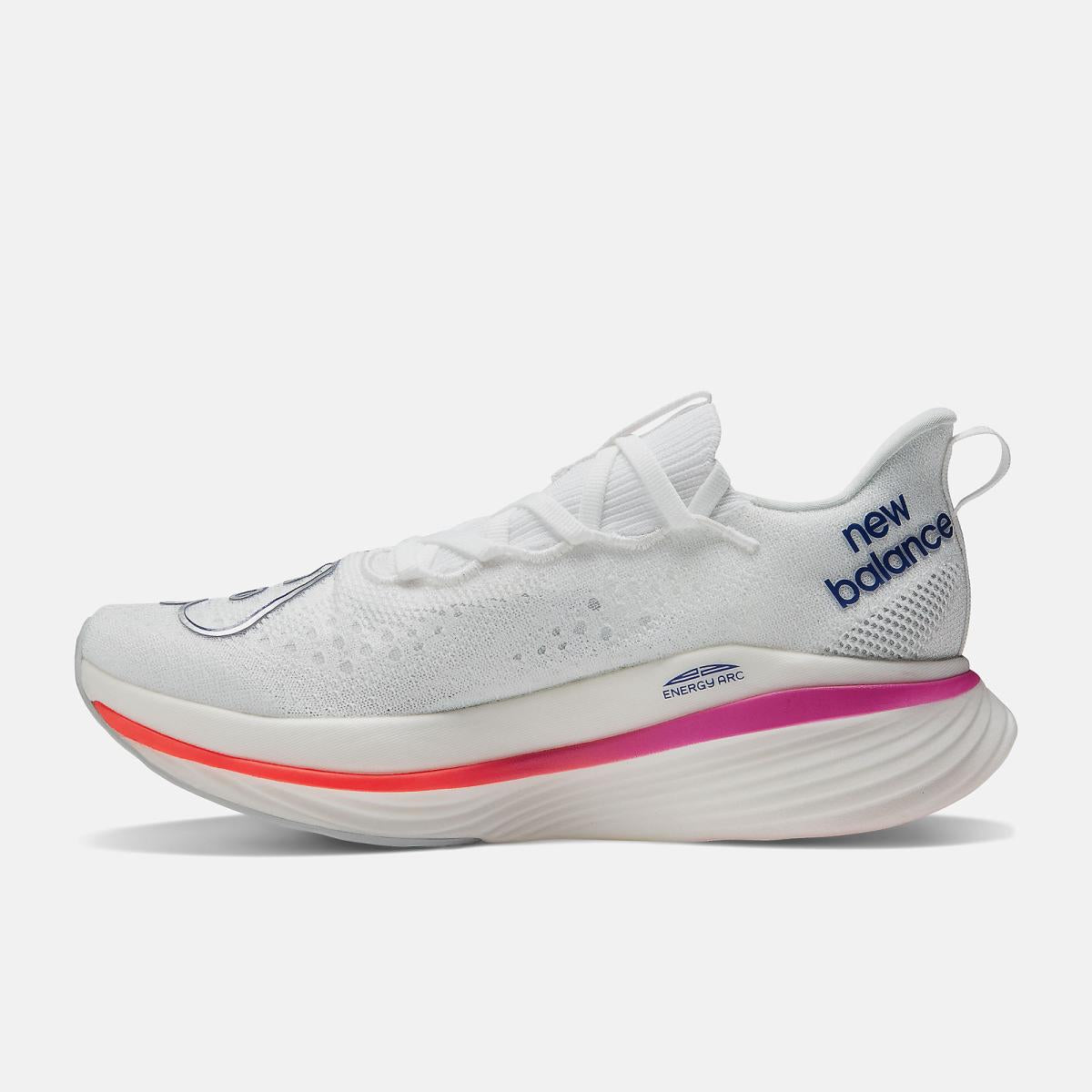 Running | Women New Balance FuelCell SuperComp Elite V3 White With Victory Blue