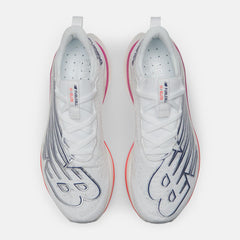 Running | Women New Balance FuelCell SuperComp Elite V3 White With Victory Blue