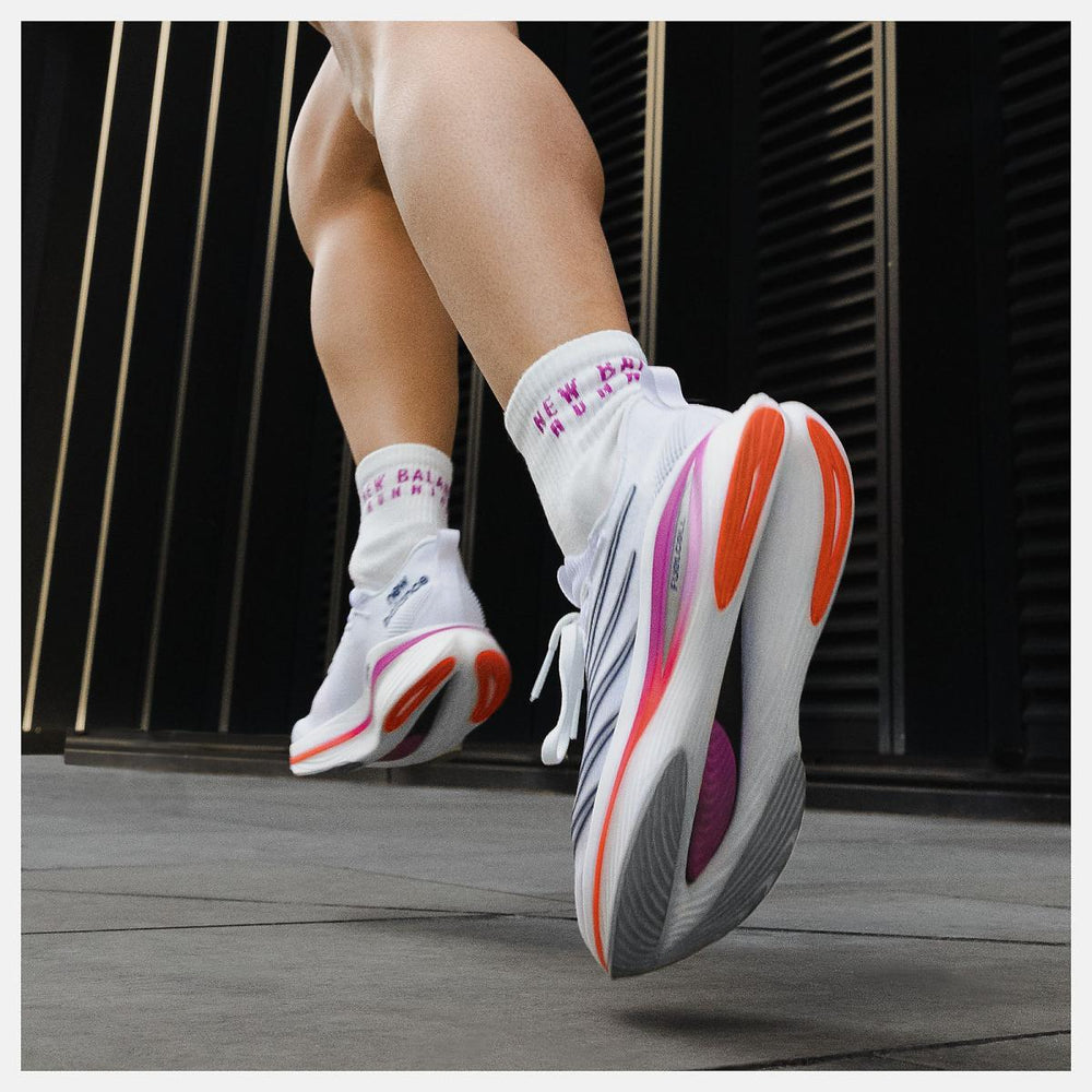 Running | Women New Balance FuelCell SuperComp Elite V3 White With Victory Blue