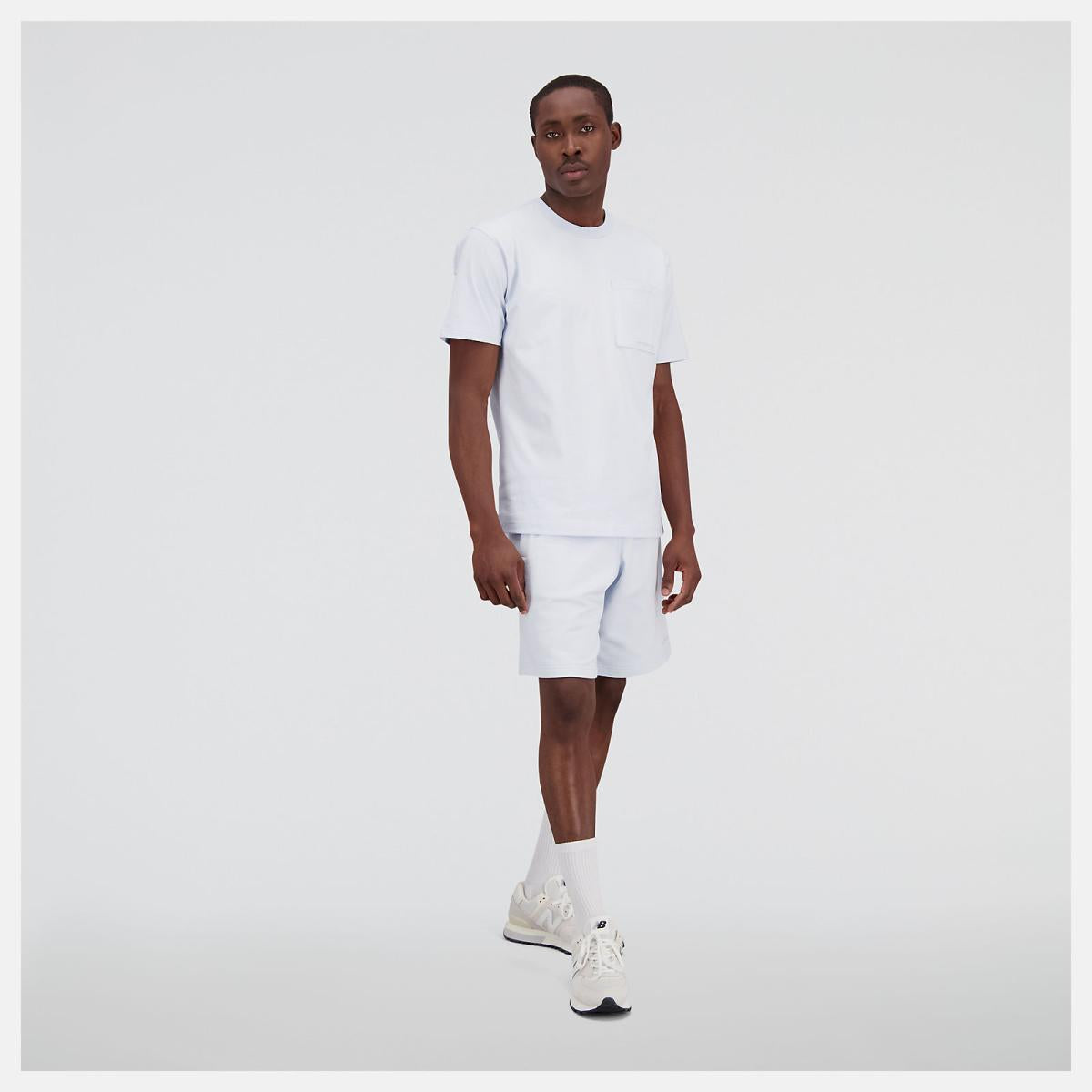 Shirts | Men New Balance NB Athletics Nature State Short Sleeve Tee Ice Blue