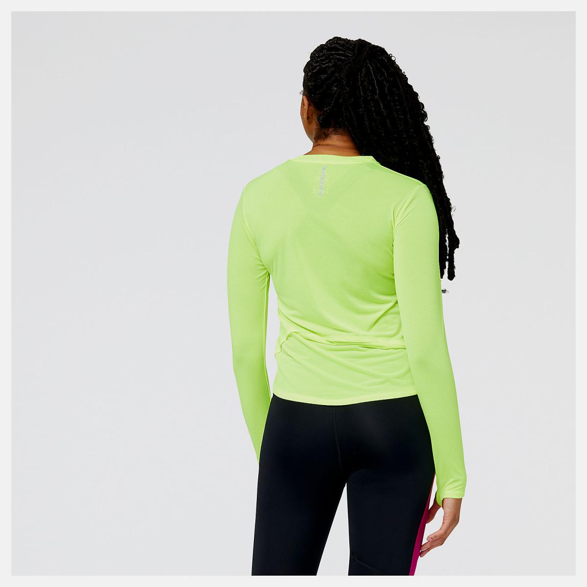 Shirts | Women New Balance Accelerate Long Sleeve Top Hi Lite