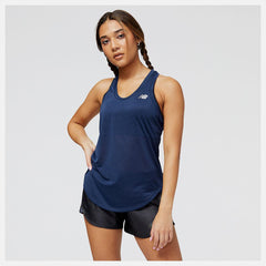 Shirts | Women New Balance Accelerate Tank Natural Indigo