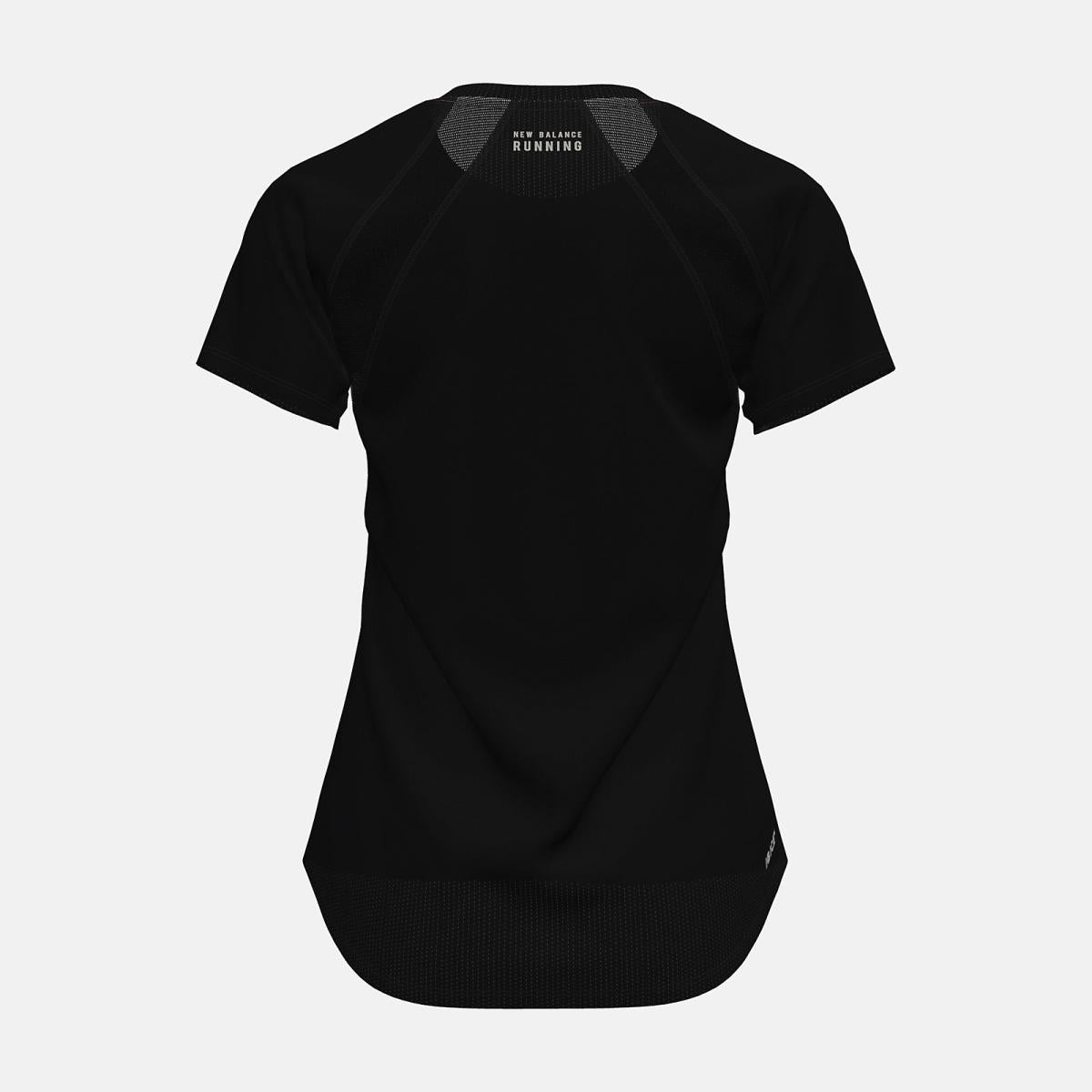 Shirts | Women New Balance Impact Run Short Sleeve Black