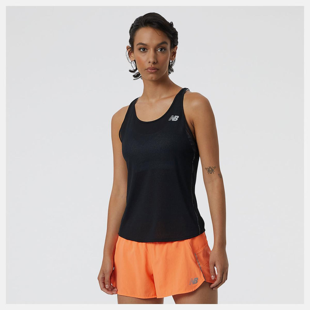 Shirts | Women New Balance Impact Run Tank Black