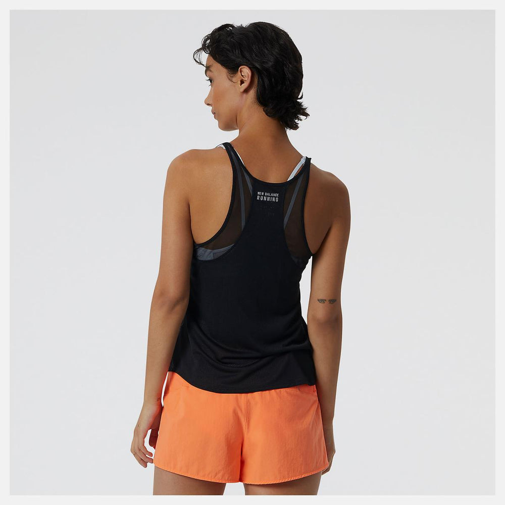 Shirts | Women New Balance Impact Run Tank Black