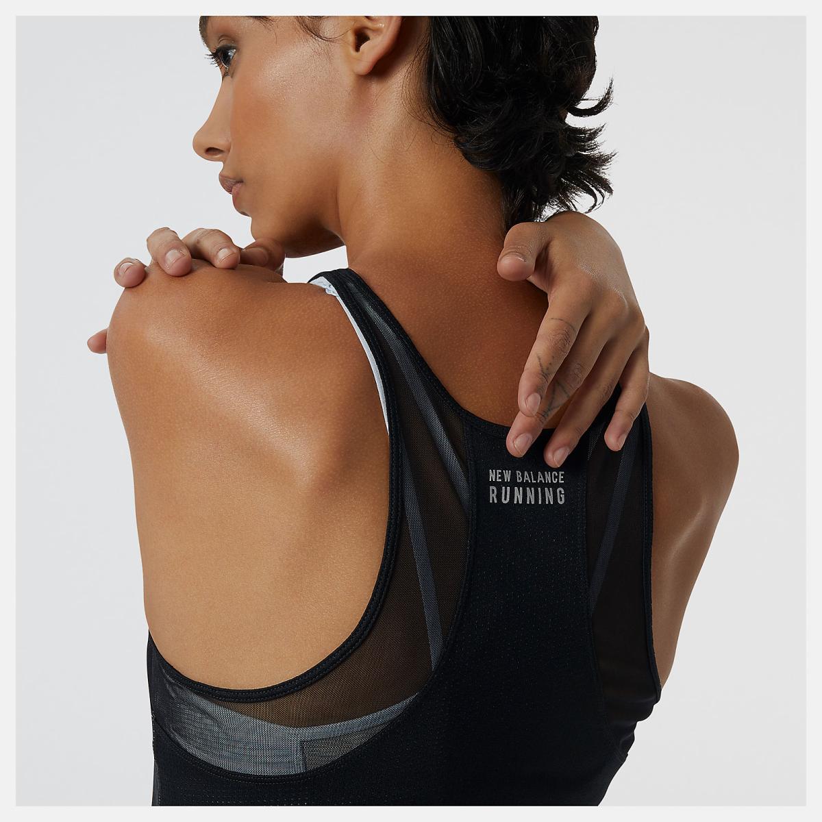 Shirts | Women New Balance Impact Run Tank Black