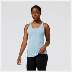 Shirts | Women New Balance Impact Run Tank Blue Haze Heather