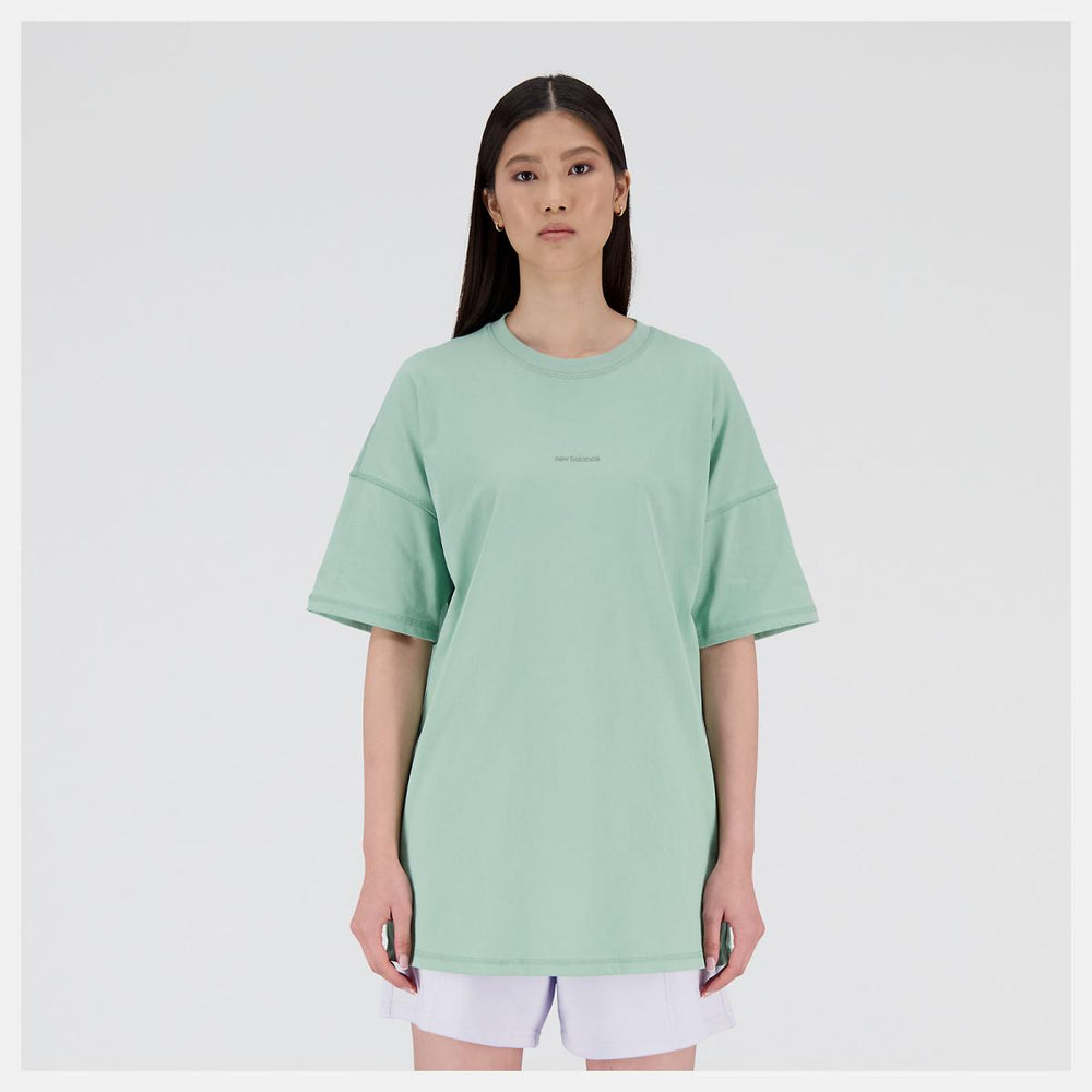 Shirts | Women New Balance NB Athletics Nature State Short Sleeve Tee Sage Leaf