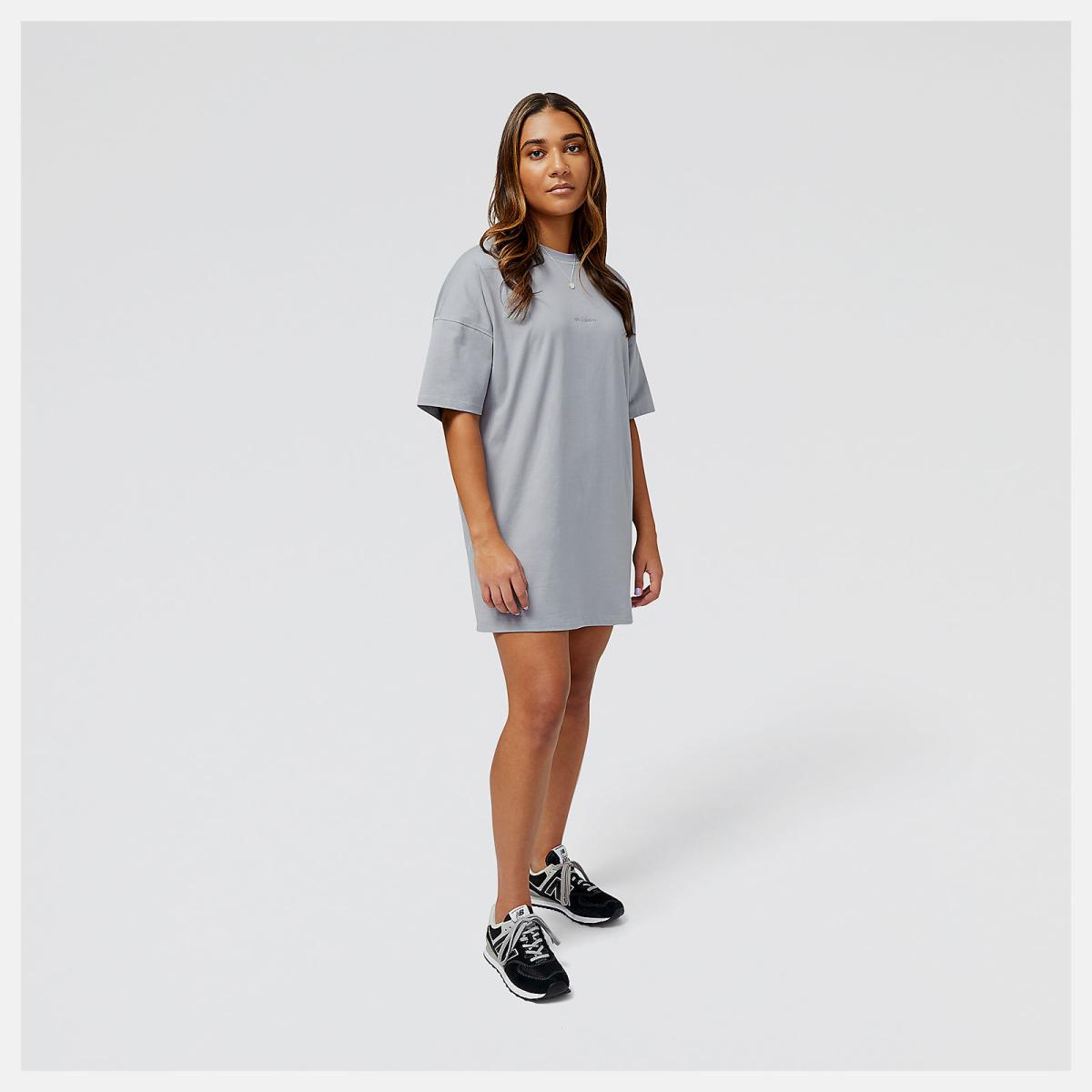 Shirts | Women New Balance NB Athletics Nature State Short Sleeve Tee Steel
