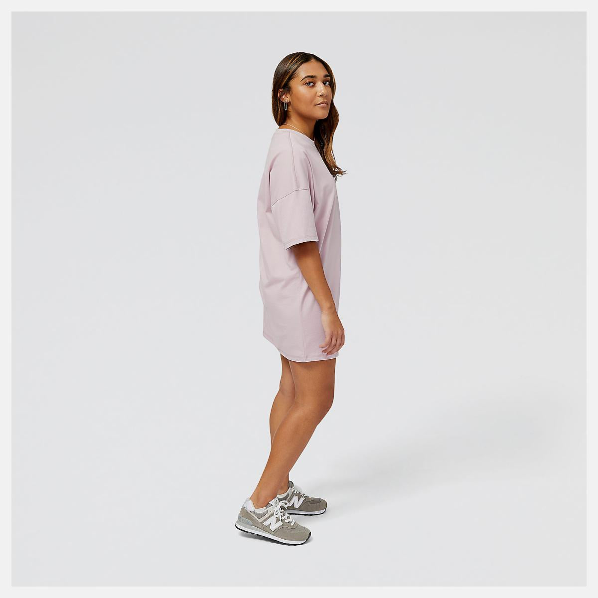 Shirts | Women New Balance NB Athletics Nature State Short Sleeve Tee Violet Shadow