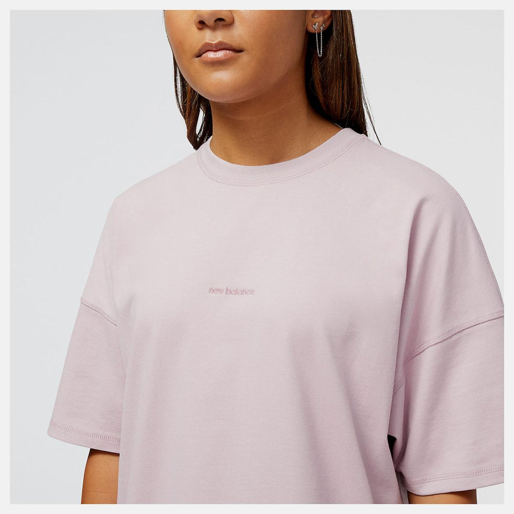 Shirts | Women New Balance NB Athletics Nature State Short Sleeve Tee Violet Shadow