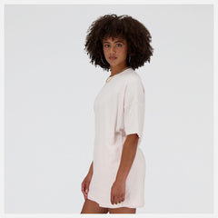 Shirts | Women New Balance NB Athletics Nature State Short Sleeve Tee Washed Pink