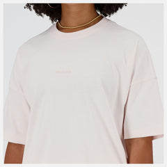 Shirts | Women New Balance NB Athletics Nature State Short Sleeve Tee Washed Pink