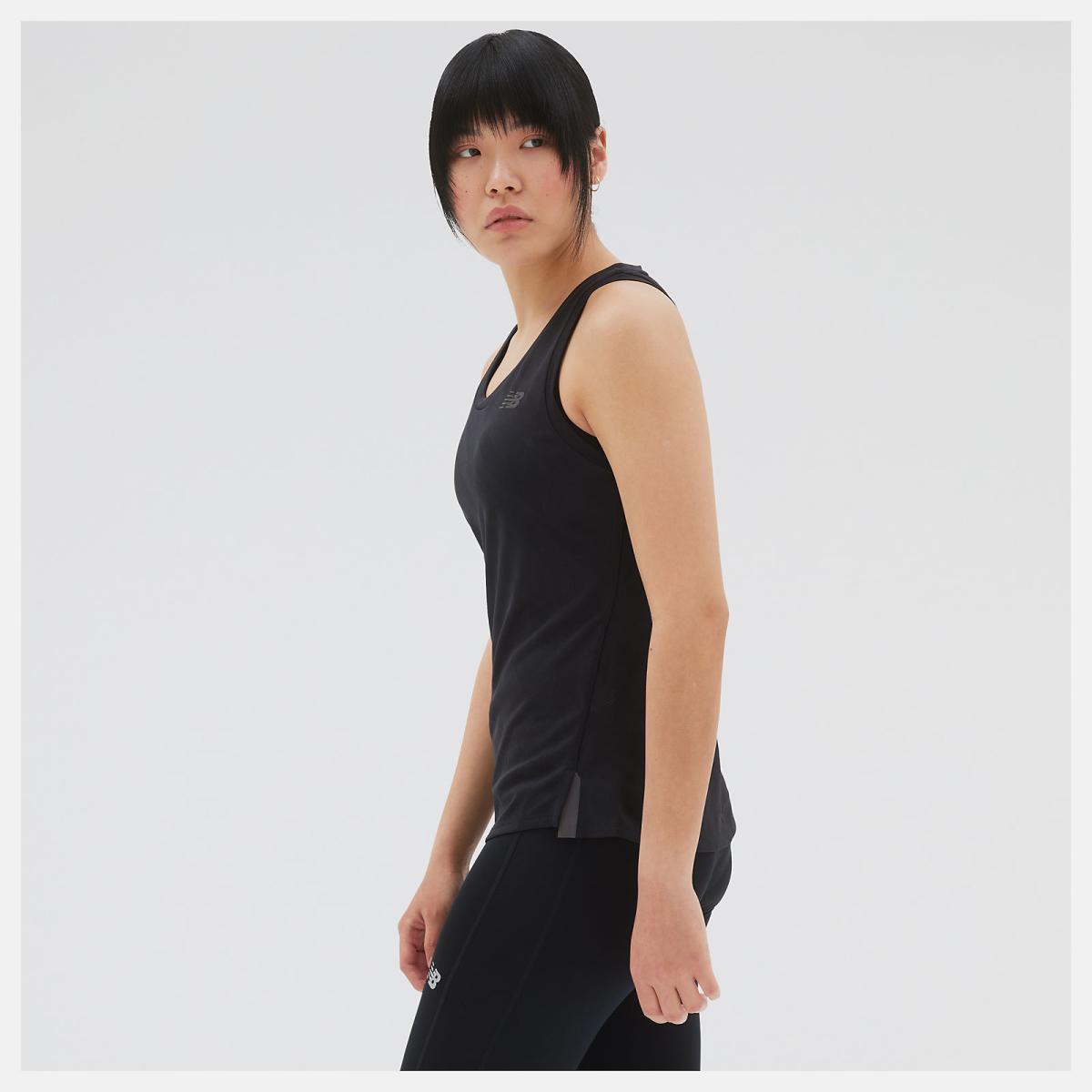 Shirts | Women New Balance Q Speed Jacquard Tank Black