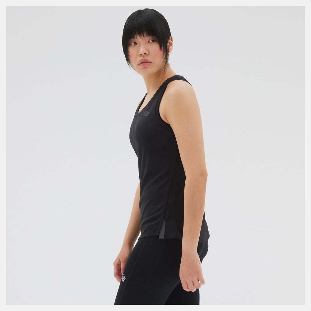 Shirts | Women New Balance Q Speed Jacquard Tank Black