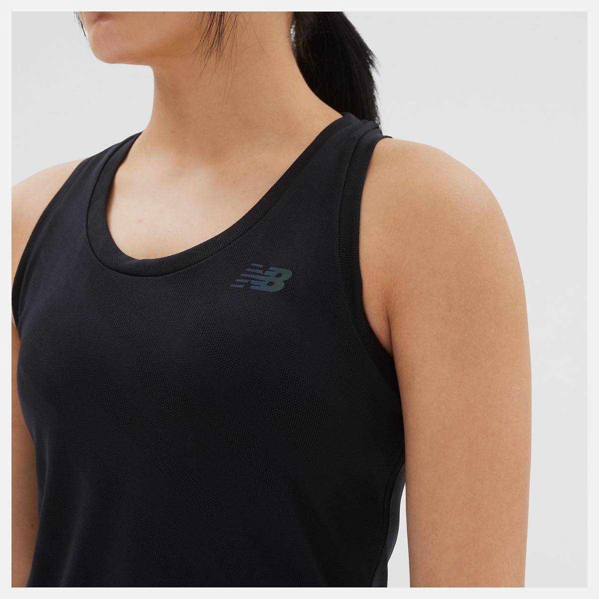 Shirts | Women New Balance Q Speed Jacquard Tank Black