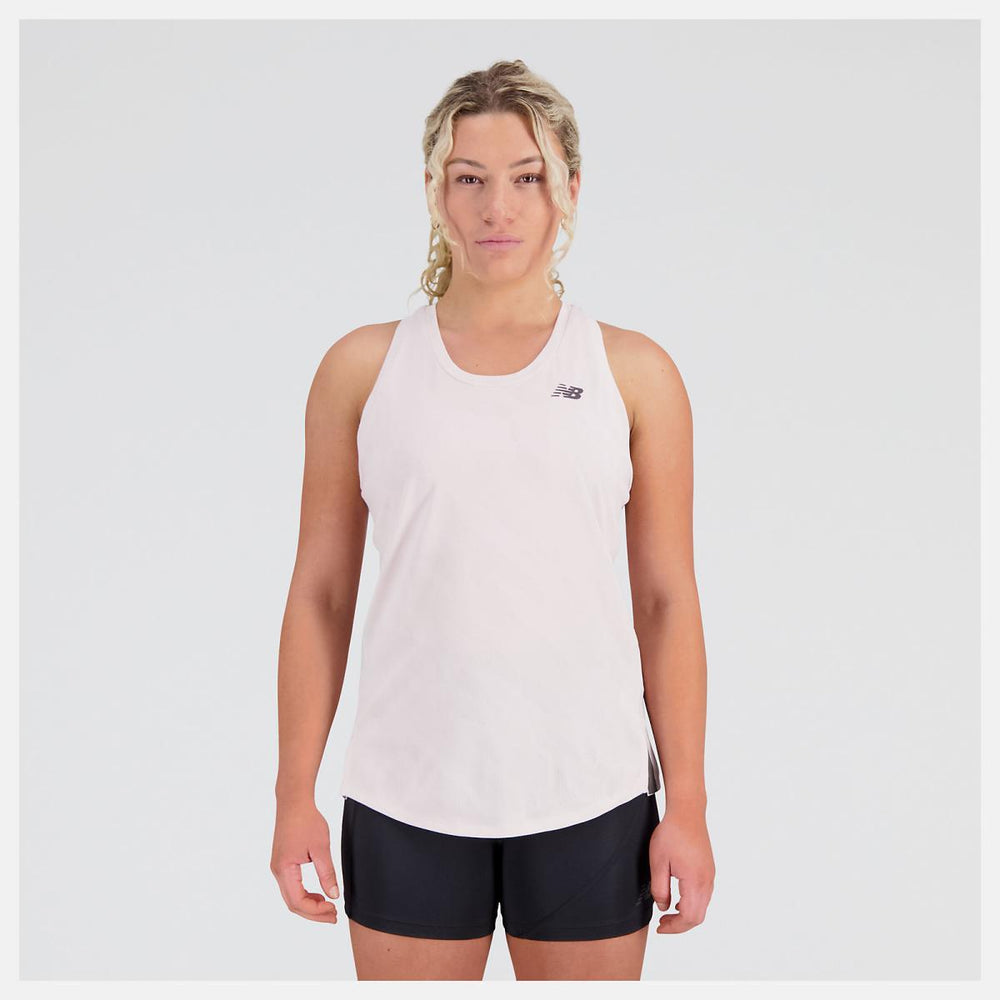 Shirts | Women New Balance Q Speed Jacquard Tank Stone Pink