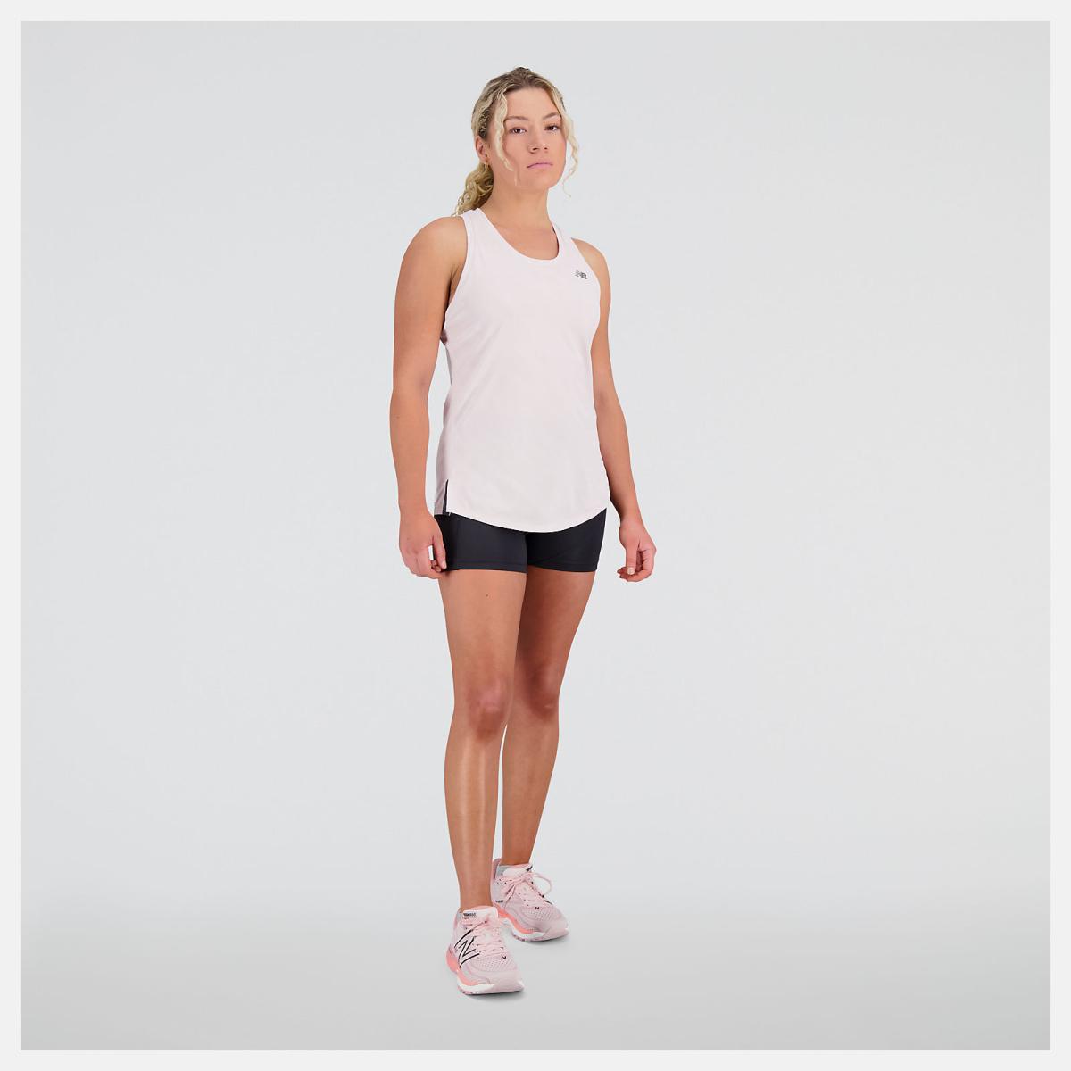 Shirts | Women New Balance Q Speed Jacquard Tank Stone Pink