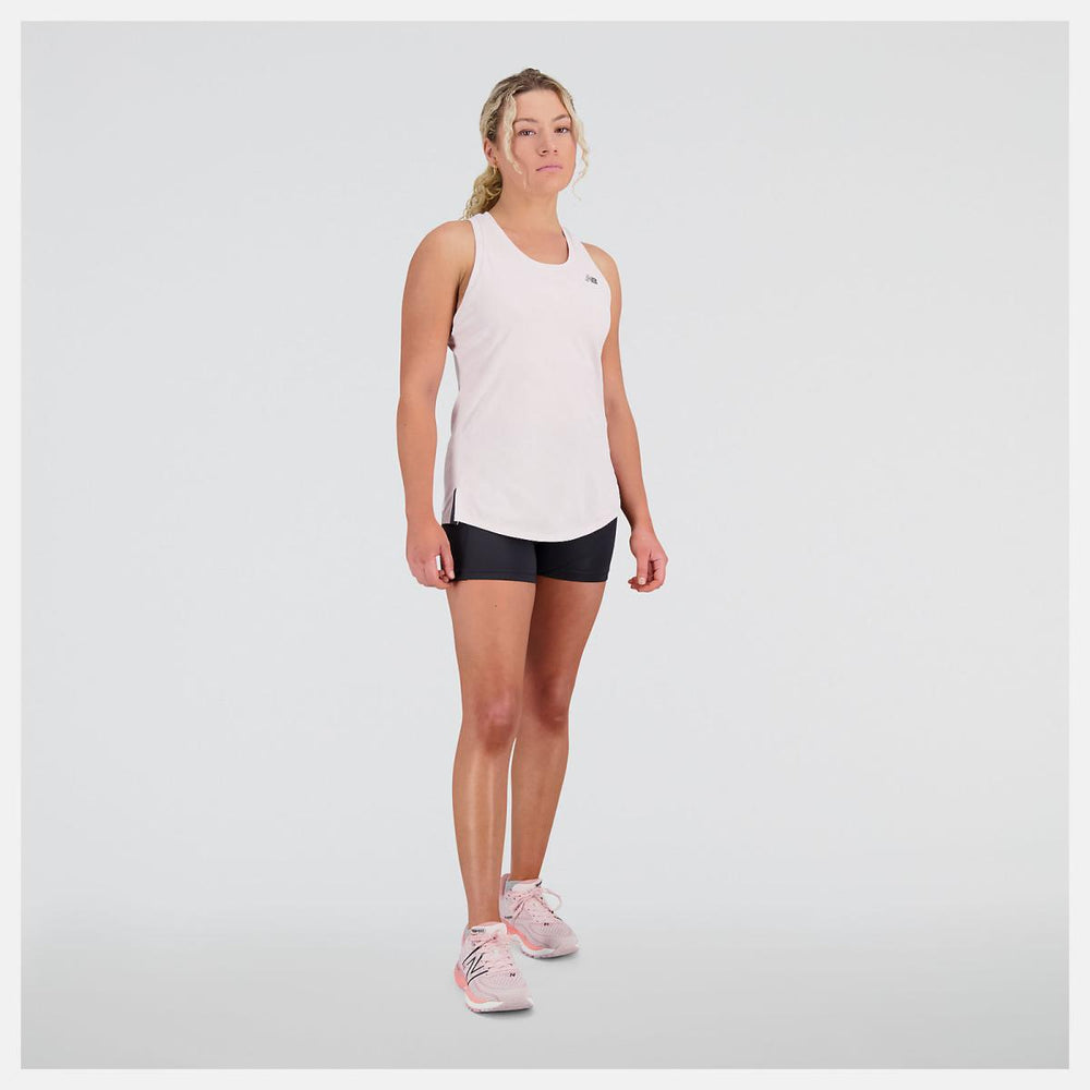 Shirts | Women New Balance Q Speed Jacquard Tank Stone Pink
