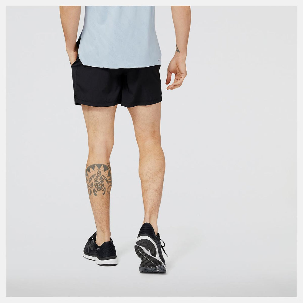 Shorts | Men New Balance Accelerate 5 Inch Short Black