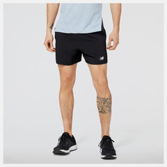 Shorts | Men New Balance Accelerate 5 Inch Short Black