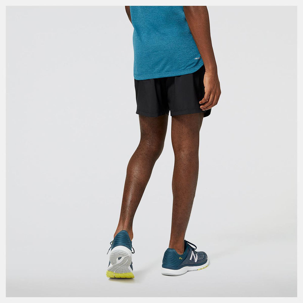 Shorts | Men New Balance Accelerate 7 Inch Short Black