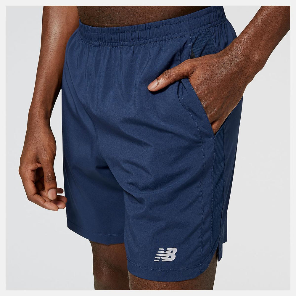 Shorts | Men New Balance Accelerate 7 Inch Short Natural Indigo