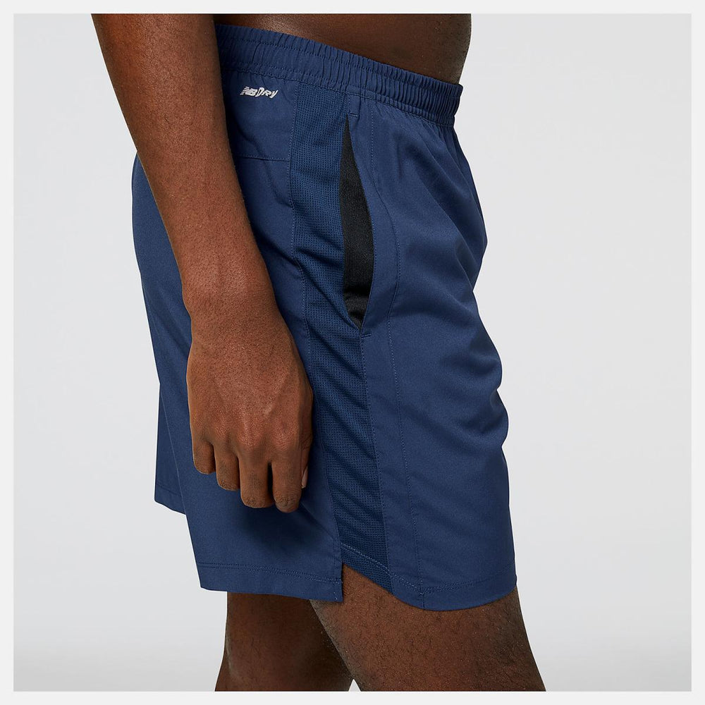 Shorts | Men New Balance Accelerate 7 Inch Short Natural Indigo