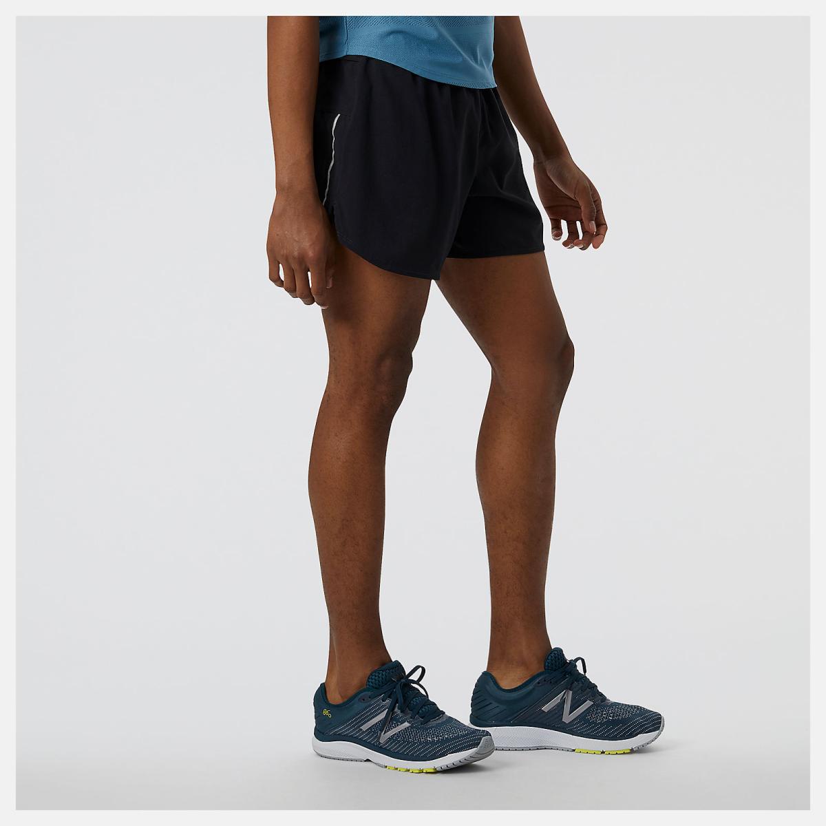 Shorts | Men New Balance Impact Run 5 Inch Short Black