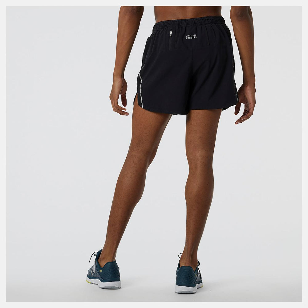 Shorts | Men New Balance Impact Run 5 Inch Short Black