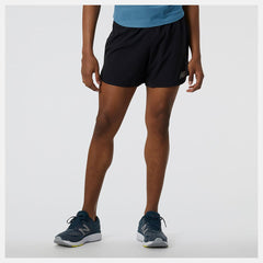 Shorts | Men New Balance Impact Run 5 Inch Short Black