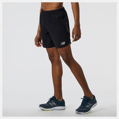 Shorts | Men New Balance Impact Run 7 Inch Short Black