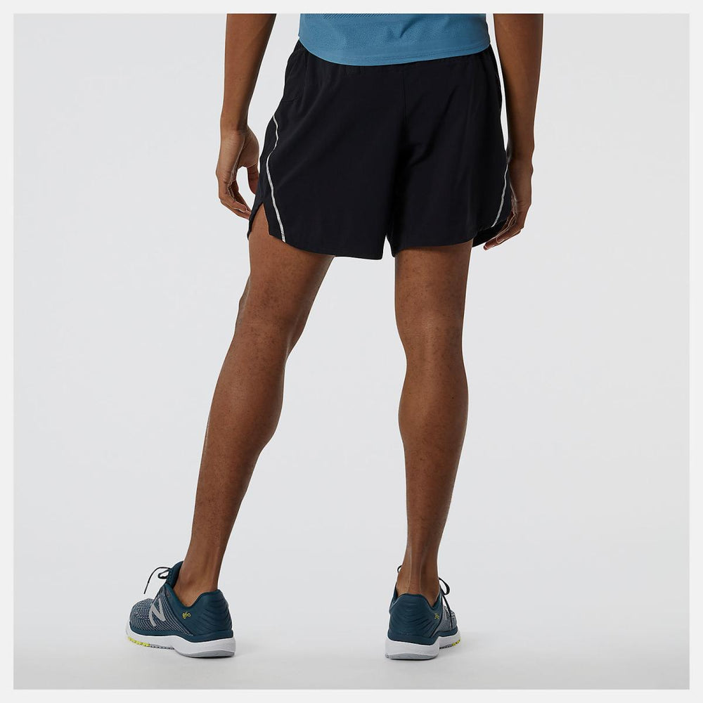 Shorts | Men New Balance Impact Run 7 Inch Short Black
